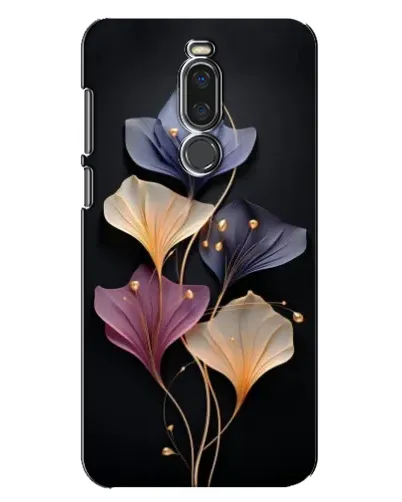 Чехол для Meizu X8 с картинкой «Лиловые цветы грации»