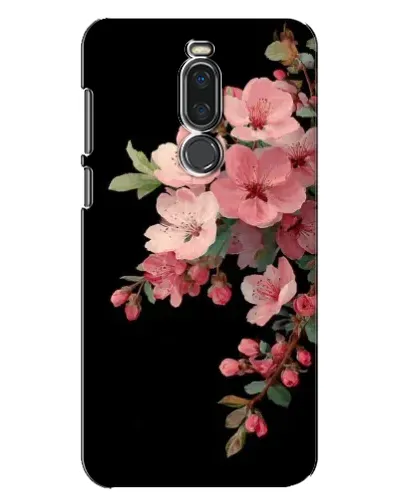 Чехол для Meizu X8 с картинкой «Розовая ветка сакуры»