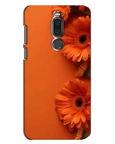 Чехол для Meizu X8 с картинкой «Оранжевые герберы»