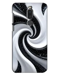 Чехол для Meizu X8 с картинкой «Черно-белая спираль» Чехол для Meizu X8 с картинкой «Черно-белая спираль»