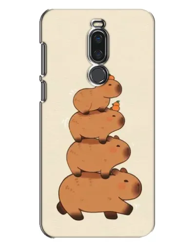 Чехол для Meizu X8 с картинкой «Башня из капибар»