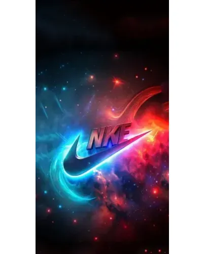 Чохол для Nokia з картинкою «Вогняний логотип Nike» Чохол для Nokia з картинкою «Вогняний логотип Nike»
