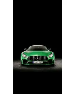 Чохол для Nokia з картинкою «Mercedes — неоновий лого»