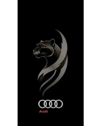Чохол для Nokia з картинкою «Графіка — пантера та Audi»
