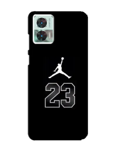 Чехол для Motorola Edge 30 Neo с картинкой «Jordan Flight 23»