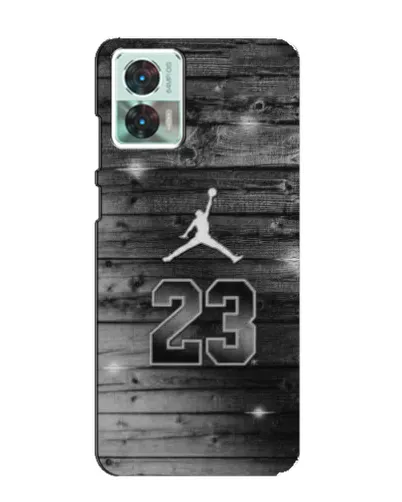 Чехол для Motorola Edge 30 Neo с картинкой «Jordan Carbon 23»