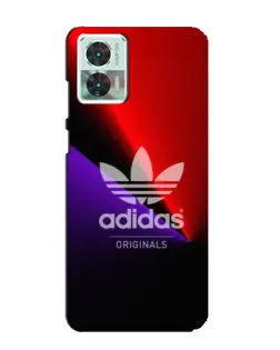 Чехол для Motorola Edge 30 Neo с картинкой «Adidas Red Neon» Чехол для Motorola Edge 30 Neo с картинкой «Adidas Red Neon»