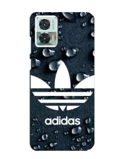 Чехол для Motorola Edge 30 Neo с картинкой «Adidas Trefoil Blue» Чехол для Motorola Edge 30 Neo с картинкой «Adidas Trefoil Blue»