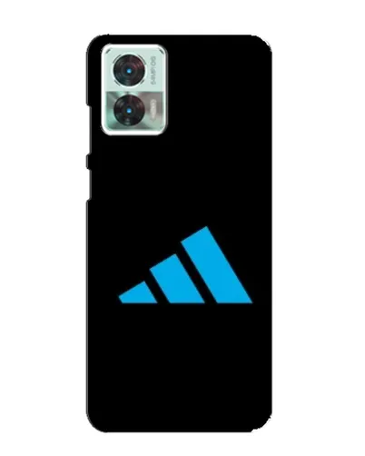 Чехол для Motorola Edge 30 Neo с картинкой «Adidas Cyan Logo» Чехол для Motorola Edge 30 Neo с картинкой «Adidas Cyan Logo»