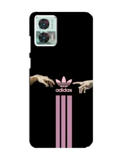 Чехол для Motorola Edge 30 Neo с картинкой «Adidas Hands»