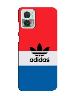 Чехол для Motorola Edge 30 Neo с картинкой «Adidas Retro Block»