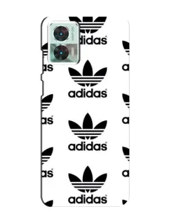 Чехол для Motorola Edge 30 Neo с картинкой «Adidas Pattern»