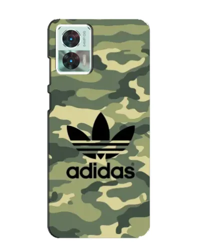 Чехол для Motorola Edge 30 Neo с картинкой «Милитари стиль Adidas» Чехол для Motorola Edge 30 Neo с картинкой «Милитари стиль Adidas»