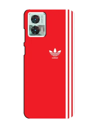 Чехол для Motorola Edge 30 Neo с картинкой «Красный минимализм Adidas» Чехол для Motorola Edge 30 Neo с картинкой «Красный минимализм Adidas»