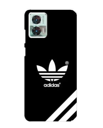Чехол для Motorola Edge 30 Neo с картинкой «Adidas с диагональными полосами» Чехол для Motorola Edge 30 Neo с картинкой «Adidas с диагональными полосами»