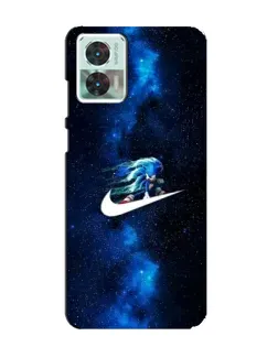 Чехол для Motorola Edge 30 Neo с картинкой «Звездный путь Nike»