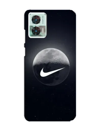 Чехол для Motorola Edge 30 Neo с картинкой «Nike в стиле граффити»