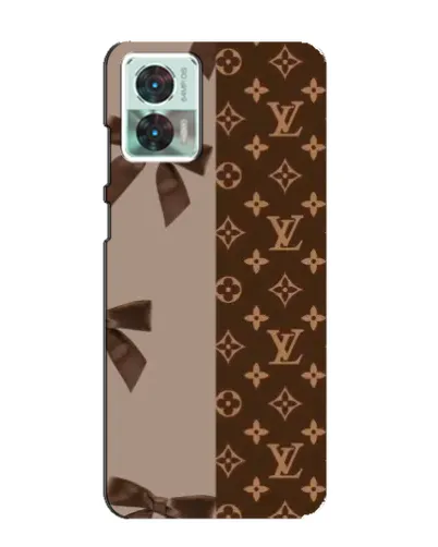 Чехол для Motorola Edge 30 Neo с картинкой «Louis Vuitton — банты» Чехол для Motorola Edge 30 Neo с картинкой «Louis Vuitton — банты»
