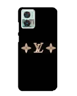 Чехол для Motorola Edge 30 Neo с картинкой «Louis Vuitton — минимализм»