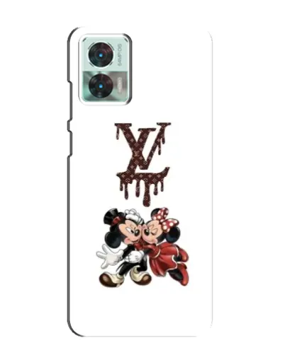 Чехол для Motorola Edge 30 Neo с картинкой «LV и Микки Маус» Чехол для Motorola Edge 30 Neo с картинкой «LV и Микки Маус»