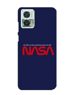 Чехол для Motorola Edge 30 Neo с картинкой «NASA — глубокий космос»