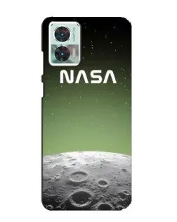 Чехол для Motorola Edge 30 Neo с картинкой «NASA — лунный градиент»