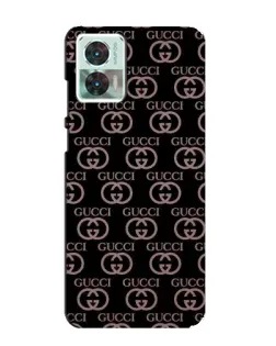 Чохол для Motorola Edge 30 Neo з картинкою «Класична монограма Gucci»