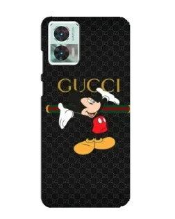 Чохол для Motorola Edge 30 Neo з картинкою «Міккі Маус Gucci»