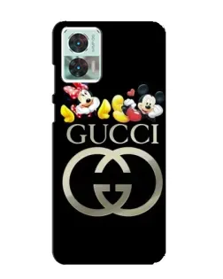 Чохол для Motorola Edge 30 Neo з картинкою «Gucci — герої Disney»