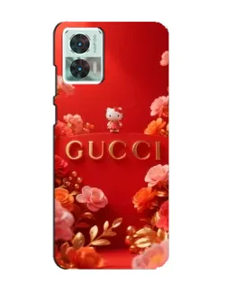Чохол для Motorola Edge 30 Neo з картинкою «Gucci — золотий сад»