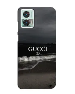 Чохол для Motorola Edge 30 Neo з картинкою «Gucci — морський прибій»