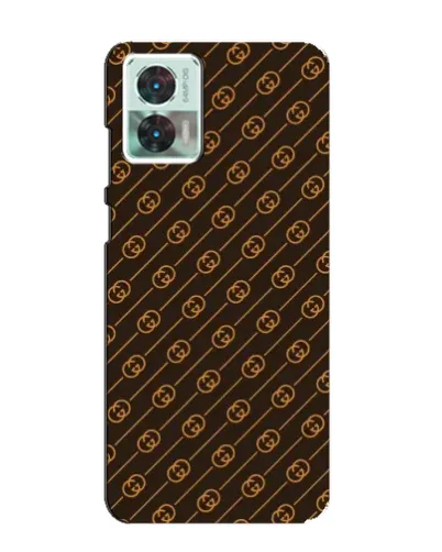 Чохол для Motorola Edge 30 Neo з картинкою «Gucci — золоті діагоналі» Чохол для Motorola Edge 30 Neo з картинкою «Gucci — золоті діагоналі»