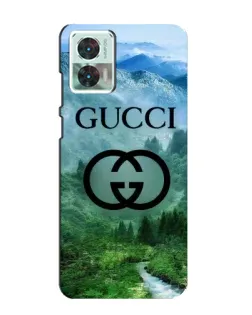 Чохол для Motorola Edge 30 Neo з картинкою «Gucci — гірський пейзаж»