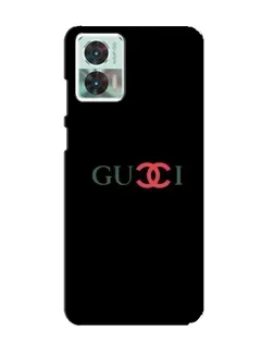 Чохол для Motorola Edge 30 Neo з картинкою «Gucci — червоний градієнт»
