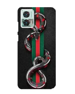 Чохол для Motorola Edge 30 Neo з картинкою «Gucci — змія на смузі» Чохол для Motorola Edge 30 Neo з картинкою «Gucci — змія на смузі»