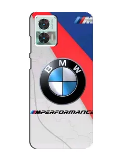 Чехол для Motorola Edge 30 Neo с картинкой «BMW Performance стиль»