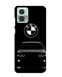 Чехол для Motorola Edge 30 Neo с картинкой «BMW — взгляд из темноты»