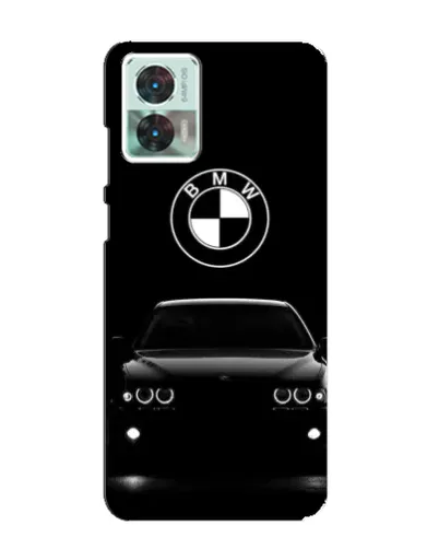 Чехол для Motorola Edge 30 Neo с картинкой «BMW — взгляд из темноты»
