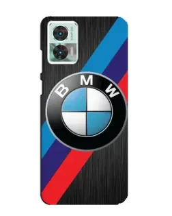Чехол для Motorola Edge 30 Neo с картинкой «BMW M-stripes стиль»