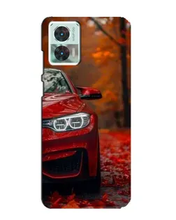 Чехол для Motorola Edge 30 Neo с картинкой «Осенняя BMW M4»