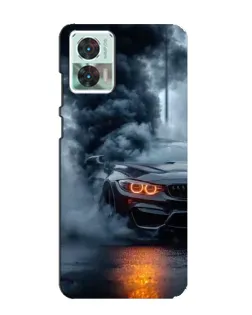 Чехол для Motorola Edge 30 Neo с картинкой «BMW M-Power — абстракция»