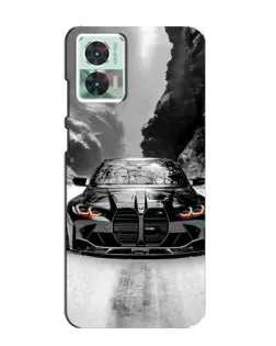Чехол для Motorola Edge 30 Neo с картинкой «BMW — акварельный дрифт»