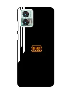 Чехол для Motorola Edge 30 Neo с картинкой «PUBG — вертикальные линии»