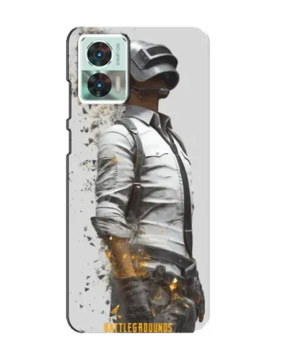 Чехол для Motorola Edge 30 Neo с картинкой «PUBG — боец в пыли» Чехол для Motorola Edge 30 Neo с картинкой «PUBG — боец в пыли»