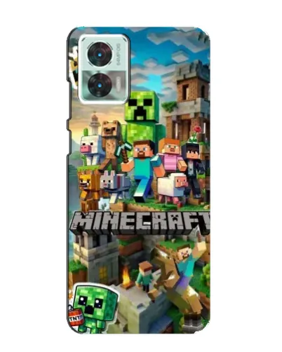 Чехол для Motorola Edge 30 Neo с картинкой «Замок Minecraft» Чехол для Motorola Edge 30 Neo с картинкой «Замок Minecraft»