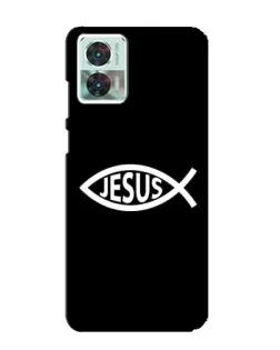 Чохол для Motorola Edge 30 Neo з картинкою «Класичний Jesus»