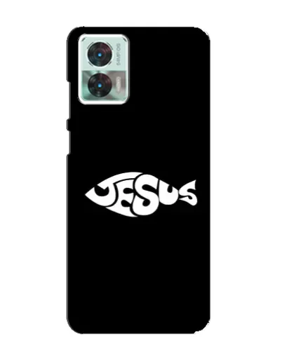 Чехол для Motorola Edge 30 Neo с картинкой «Рыба Jesus» Чехол для Motorola Edge 30 Neo с картинкой «Рыба Jesus»