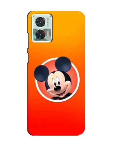 Чехол для Motorola Edge 30 Neo с картинкой «Mickey в круге» Чехол для Motorola Edge 30 Neo с картинкой «Mickey в круге»