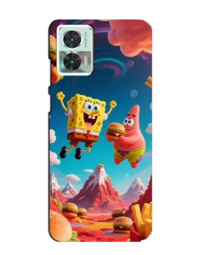Чехол для Motorola Edge 30 Neo с картинкой «Космический фастфуд» Чехол для Motorola Edge 30 Neo с картинкой «Космический фастфуд»