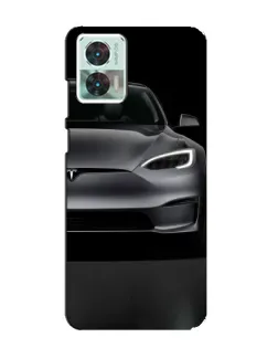 Чехол для Motorola Edge 30 Neo с картинкой «Tesla Model S Look» Чехол для Motorola Edge 30 Neo с картинкой «Tesla Model S Look»